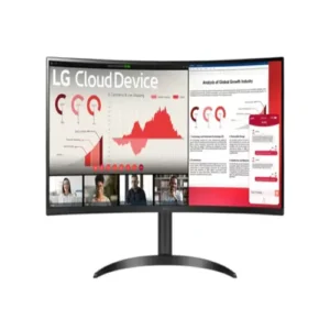LG 34CR651N-6P 34-Inch Curved UltraWide Thin Client Monitor with Integrated Cloud Endpoint