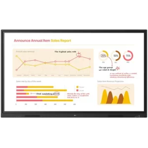 LG 86TR3BQ-B 86-Inch Large-Format Ultra HD 4K Interactive Digital Board Touch Screen