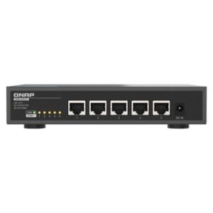 QNAP QSW-3205-5T-US 5-Port Multi-Gigabit Unmanaged Desktop Switch