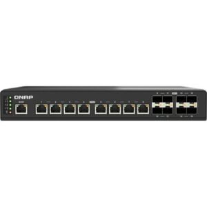 QNAP QSW-IM3216-8S8T-US Industrial Managed 16-Port DIN-Rail Switch