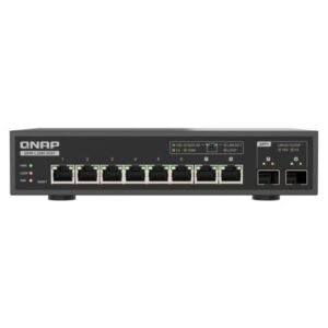 QNAP QSW-L3208-2C6T-US Layer 3 Lite Managed Multi-Gigabit Switch