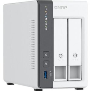 QNAP TS-216G-US 2-Bay ARM-Based Energy-Efficient Personal Cloud NAS Server.