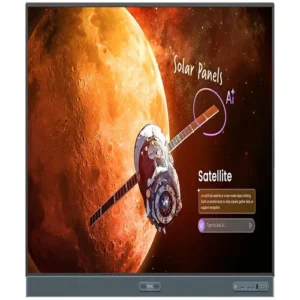 BenQ RP8605 Premium Master Class Interactive Flat Panel - 86-Inch 4K UHD Pro-Series Air-Quality Sensor Touchscreen